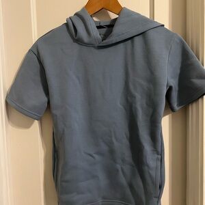 art class Blue Short Sleeve Hoodie Boys L 10/12
